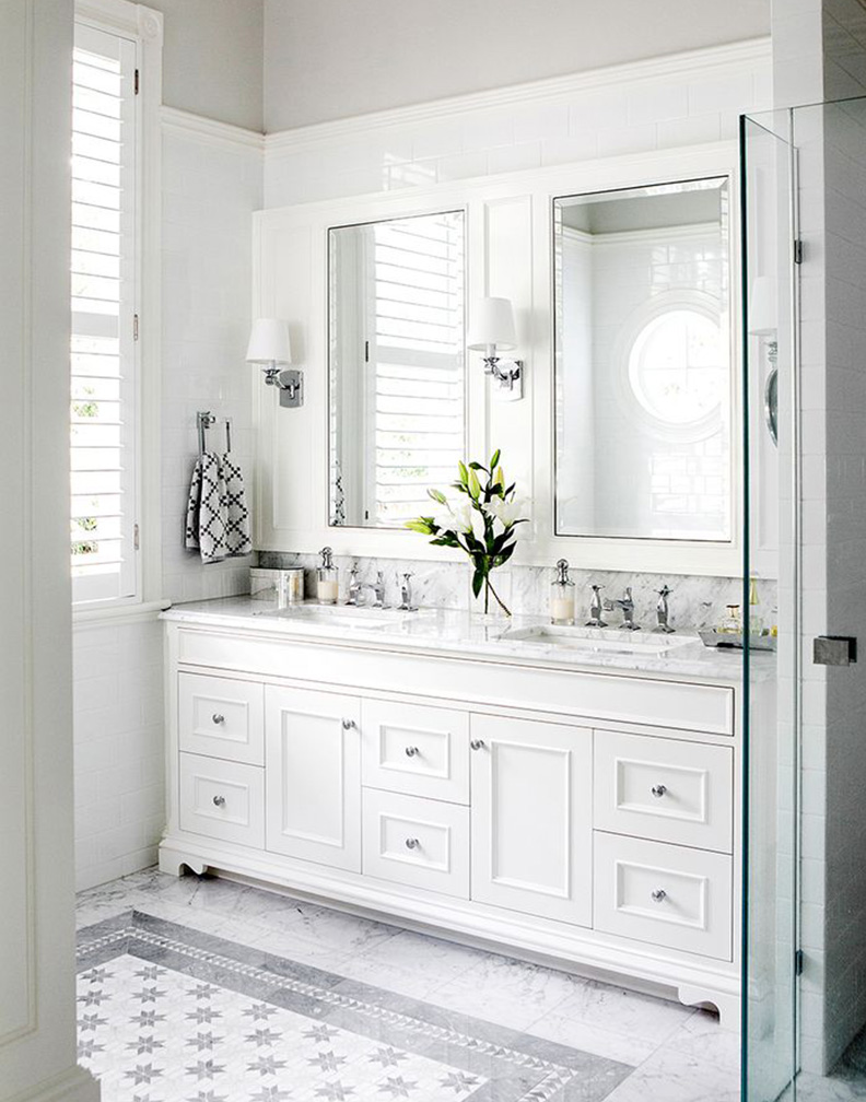 Why White Bathrooms Work - Kitchen Bath Trends