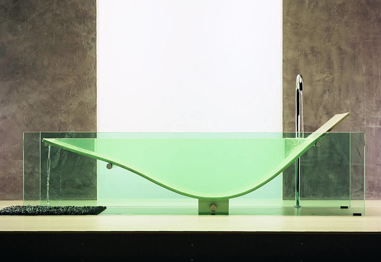 How to Make a Glass Bathtub Work | Kitchen Bath Trends