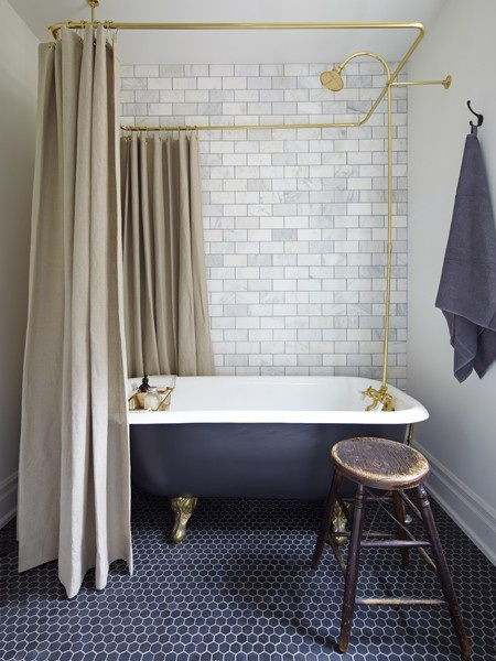 Shower Curtain Or Door Kitchen, Freestanding Bath Shower Curtain