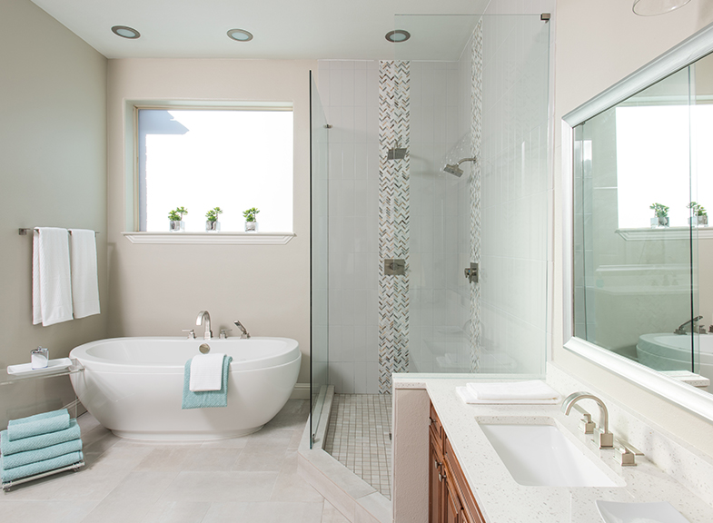 spa like bathrooms - kitchen bath trends
